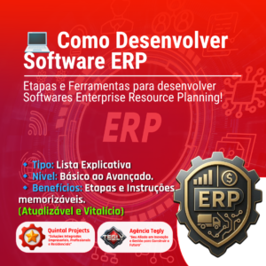 Ebook - Como Criar Softwares ERP (Enterprise Resource Planning) 💻