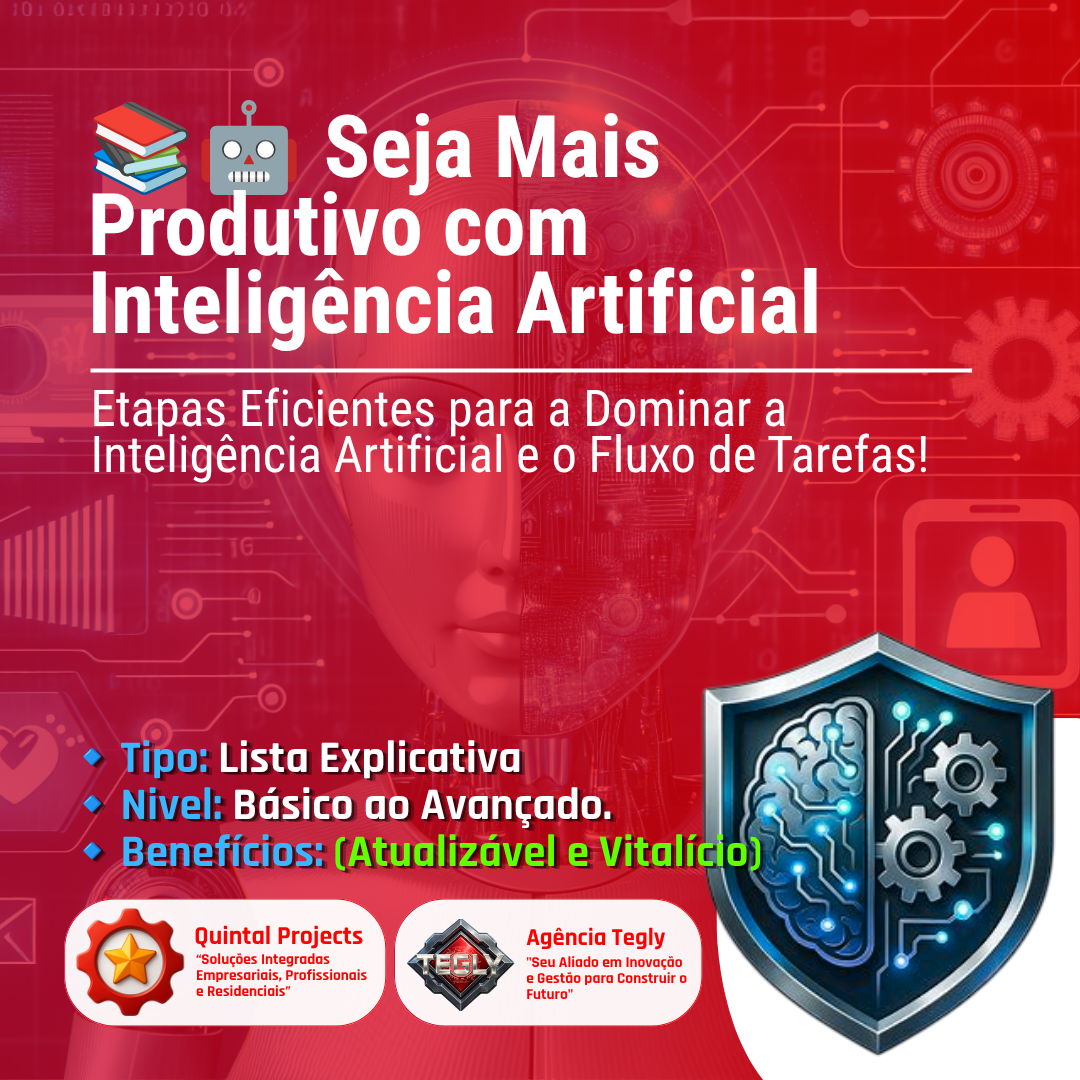Ebook - Seja Mais Produtivo com Inteligência Artificial: Guia Prático para Iniciantes 💻