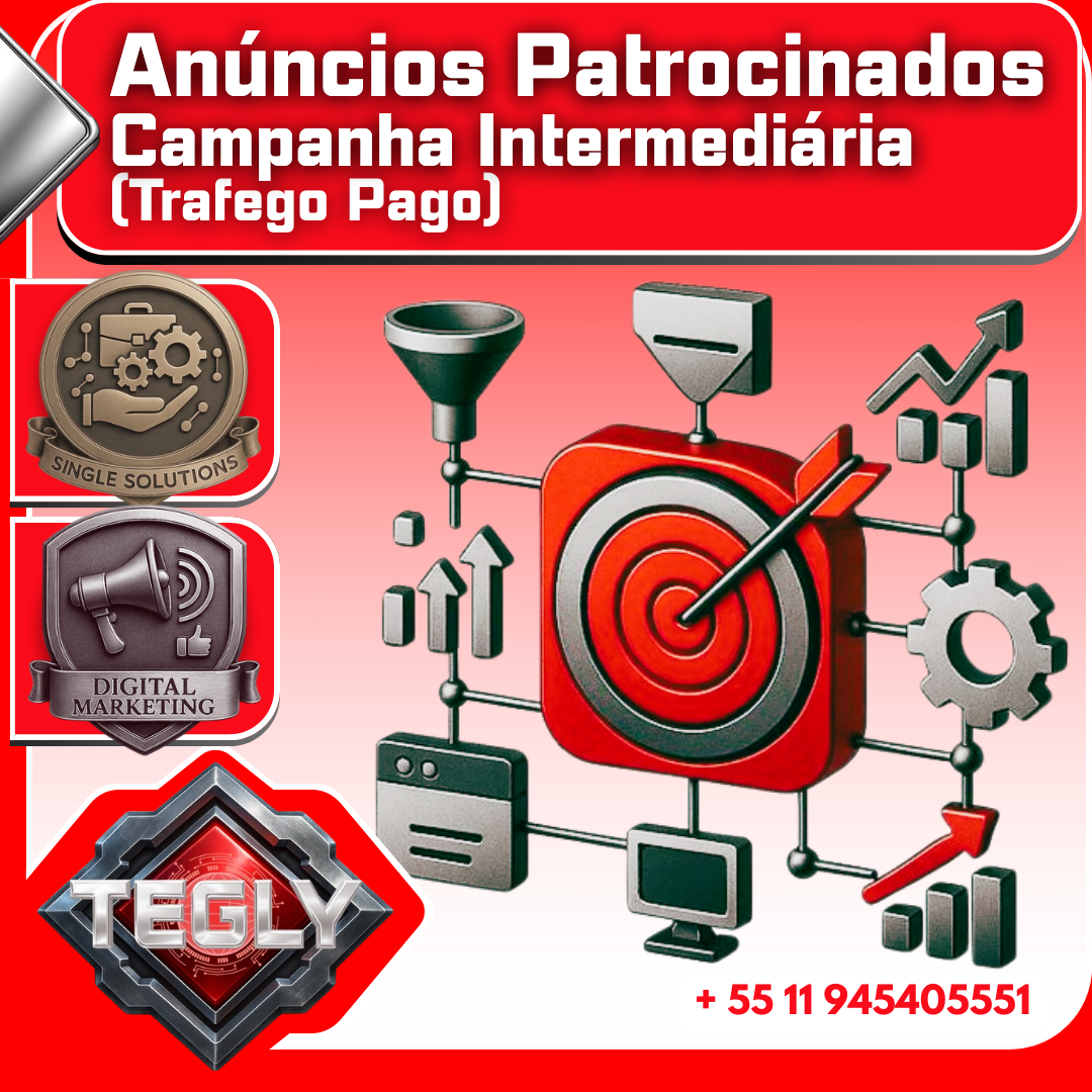 Campanha de Anúncios Patrocinados (Tráfego Pago) – Campanha Intermediária